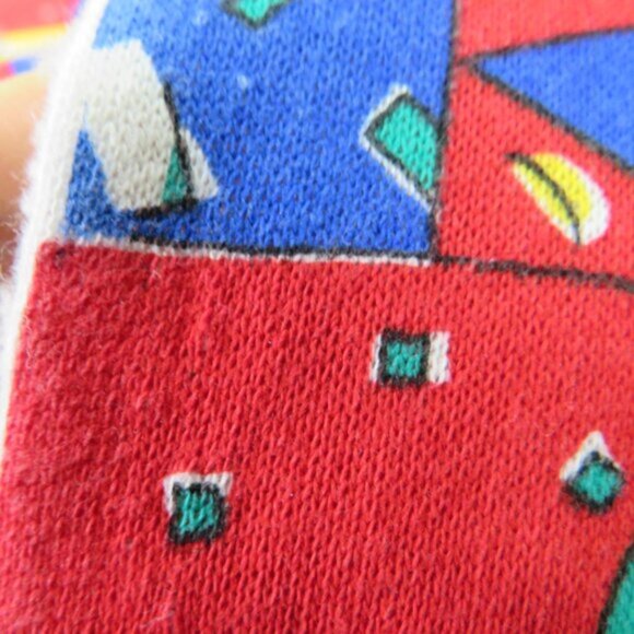 Sweatshirt Style Fabric in primary colors great for robe, coat, blanket - Picture 2 of 5